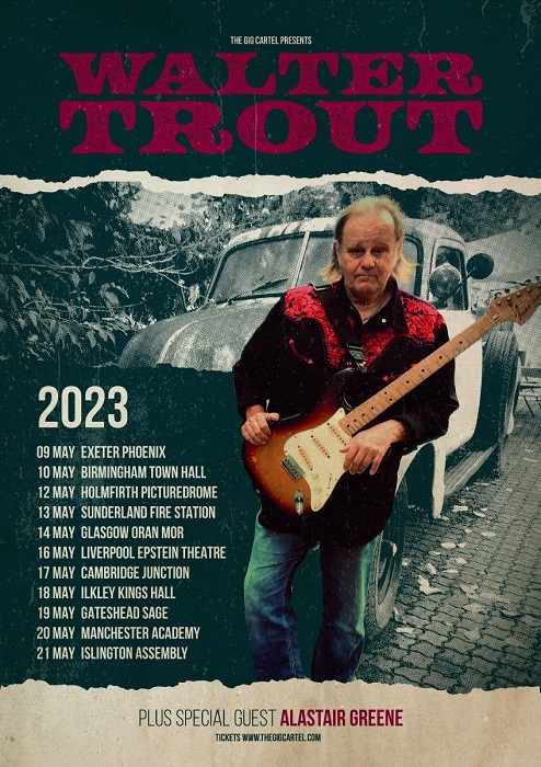 walter trout tour 2023 uk